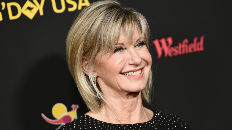 Olivia Newton-John smiling