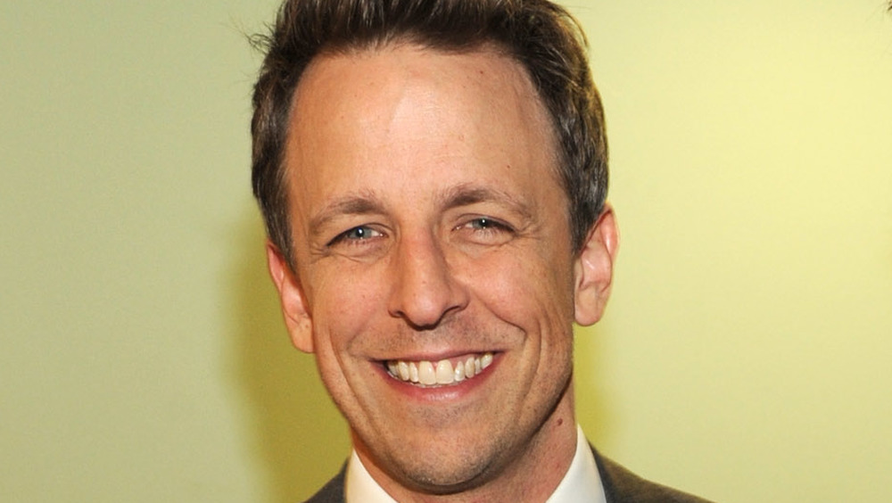 Seth Meyers smiling