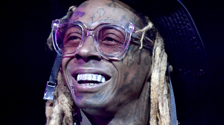 Lil Wayne smiling