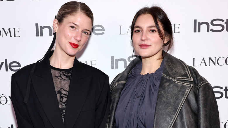 Maggie McGraw and Gracie McGraw on the red carpet