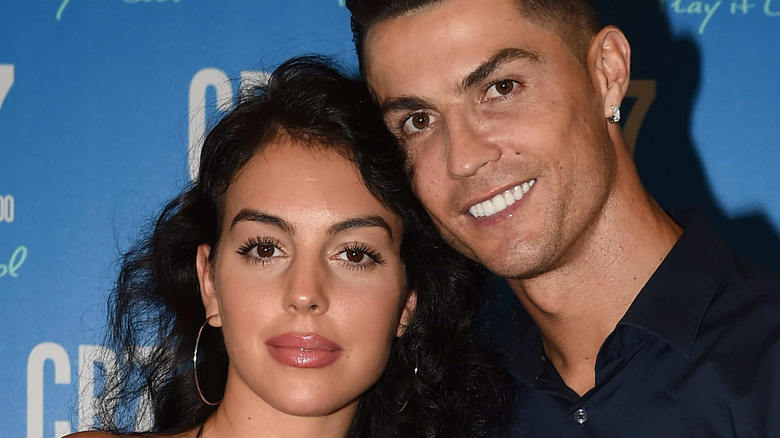 Cristiano Ronaldo and Georgina Rodriguez in 2019