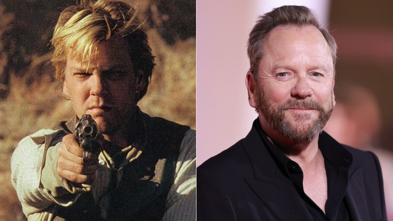 Kiefer Sutherland in Young Guns and at the 2026 Venice Film Festival