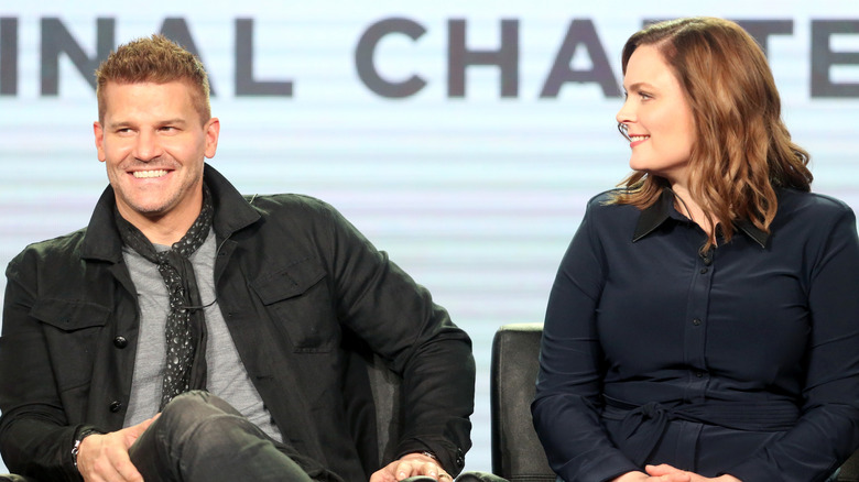 David Boreanaz and Emily Deschanel discuss Bones