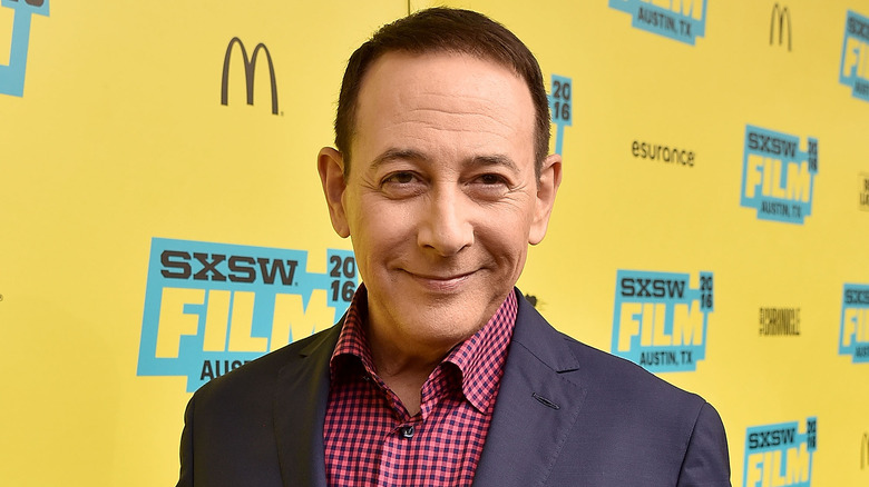 Paul Reubens smiling