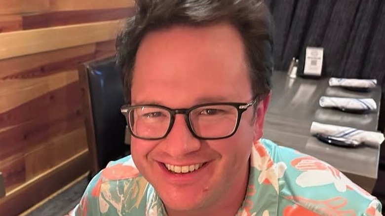 Brian Fichera celebrating his birthday