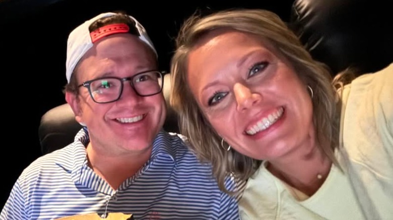 Brian Fichera and Dylan Dreyer smiling