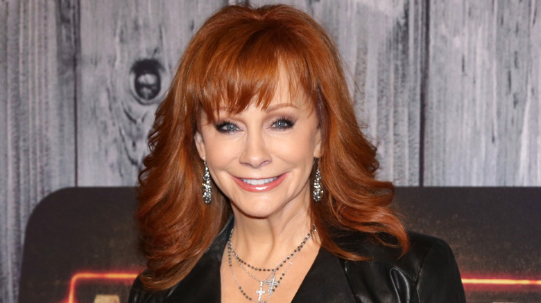 Reba McEntire smiling