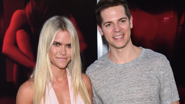 Jason Kennedy and Lauren Scruggs smiling