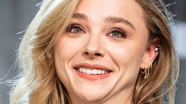 Chloe Grace Moretz smiling