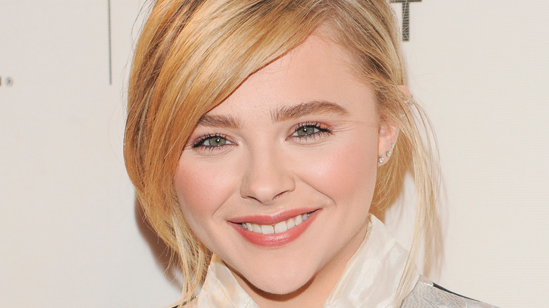 Chloe Grace Moretz smiling