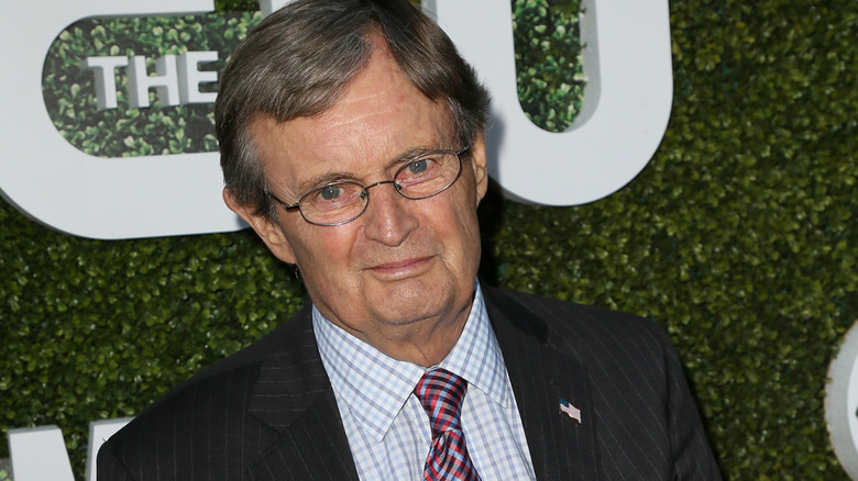 David McCallum smiling