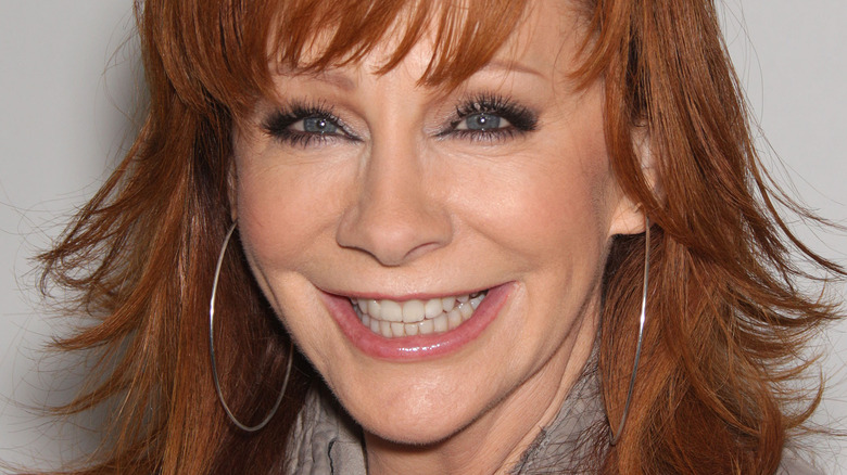 Reba McEntire smiling