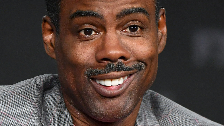 Chris Rock smiling