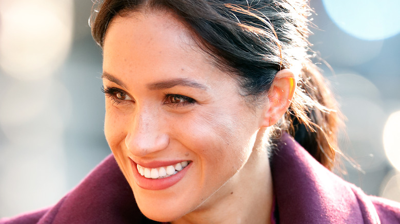 Meghan Markle smiling