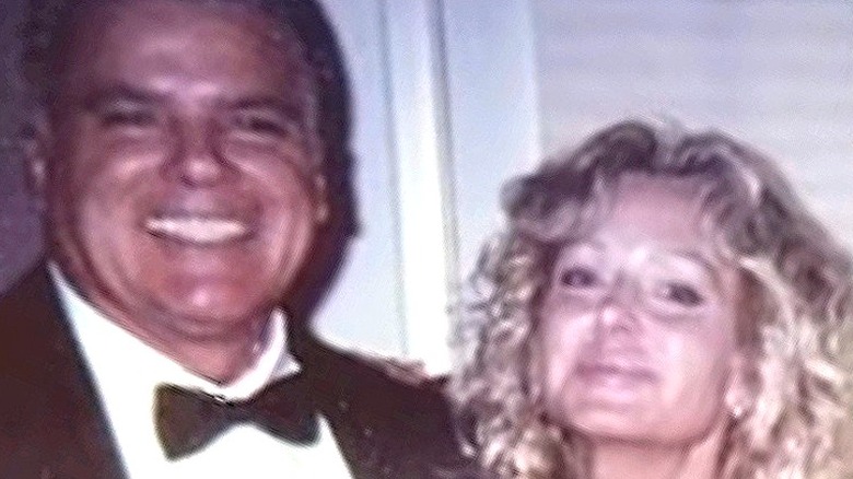 Greg Lott bow tie posing Farrah Fawcett