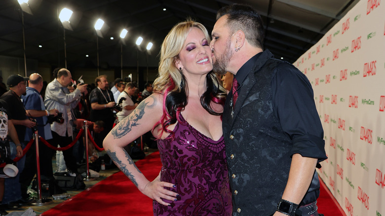 Stormy Daniels and Barrett Blade