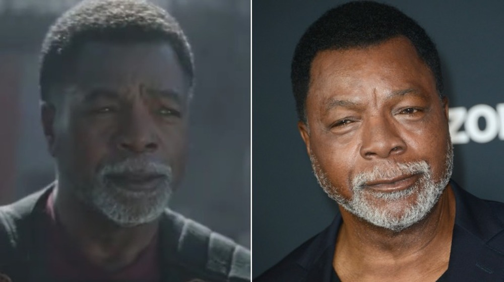 Carl Weathers in the Mandalorian