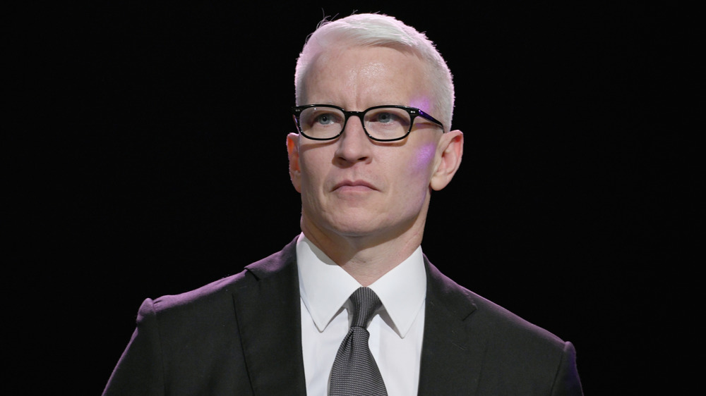 Anderson Cooper on stage