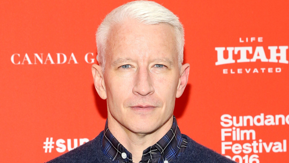 Anderson Cooper on red carpet
