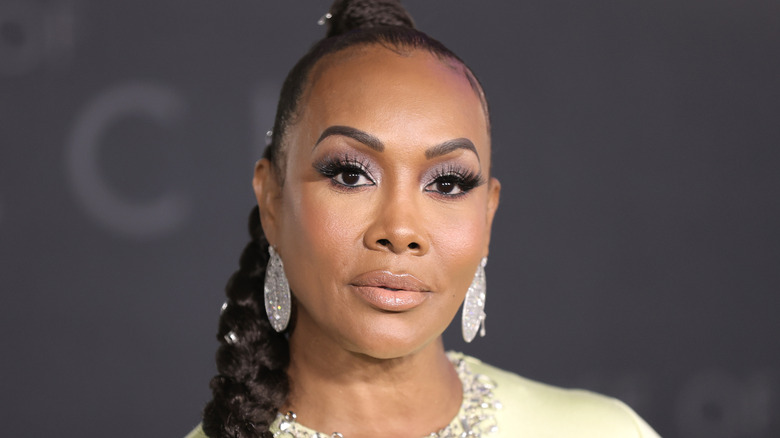 Vivica A Fox, looking at camera