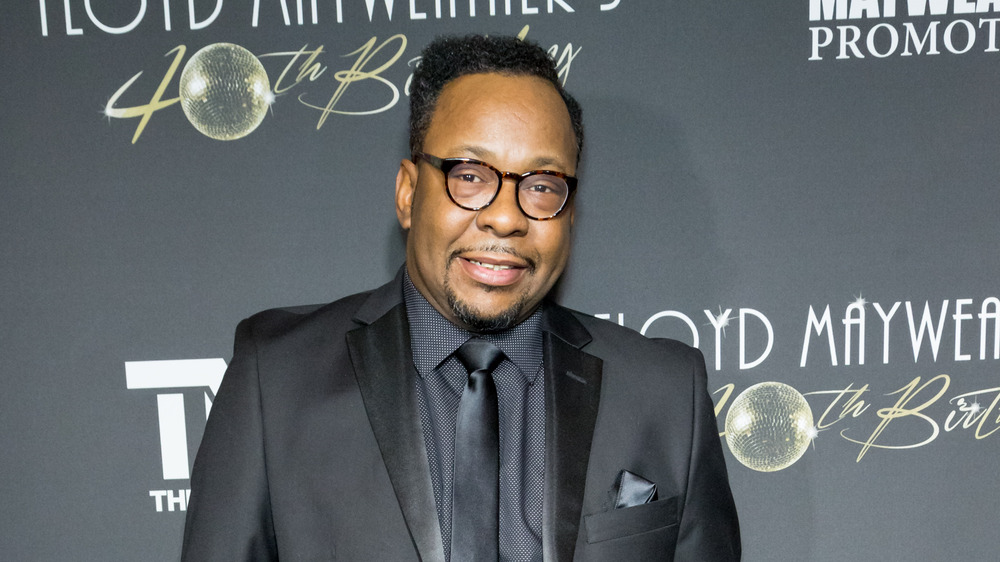 Bobby Brown on the red carpet