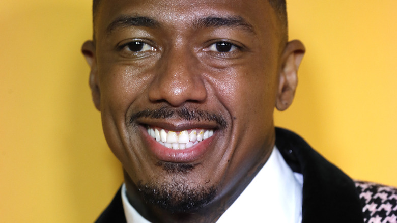 Nick Cannon smiling