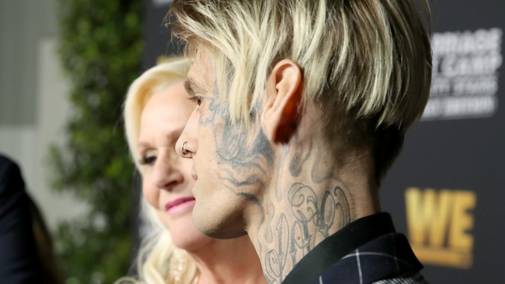 Aaron Carter tattoo