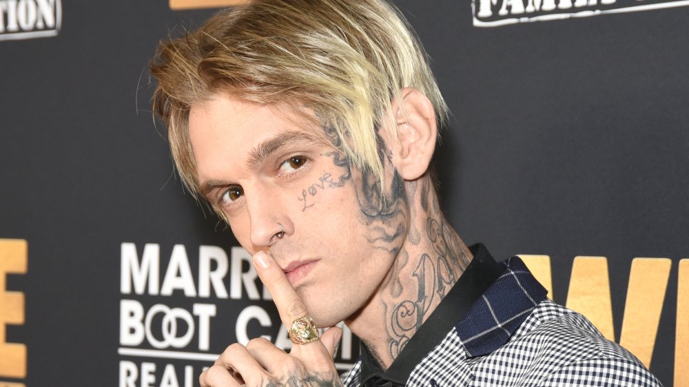 Aaron Carter tattoo