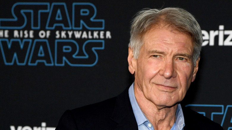 Harrison Ford posing