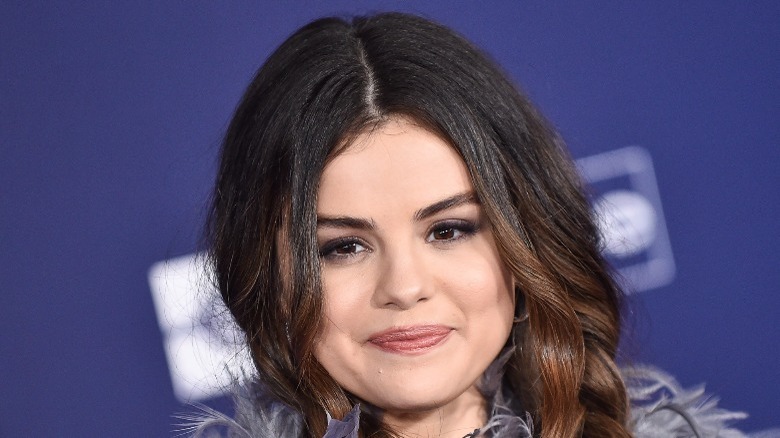 Selena Gomez posing