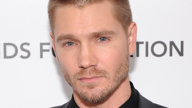 Chad Michael Murray posing