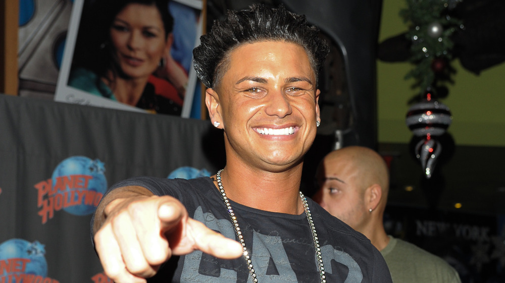 Paul "Pauly D" DelVecchio visits Planet Hollywood Times Square in 2011