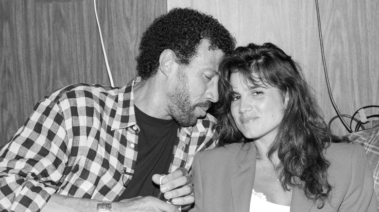 Lionel Richie with then-girlfriend Diane Alexander