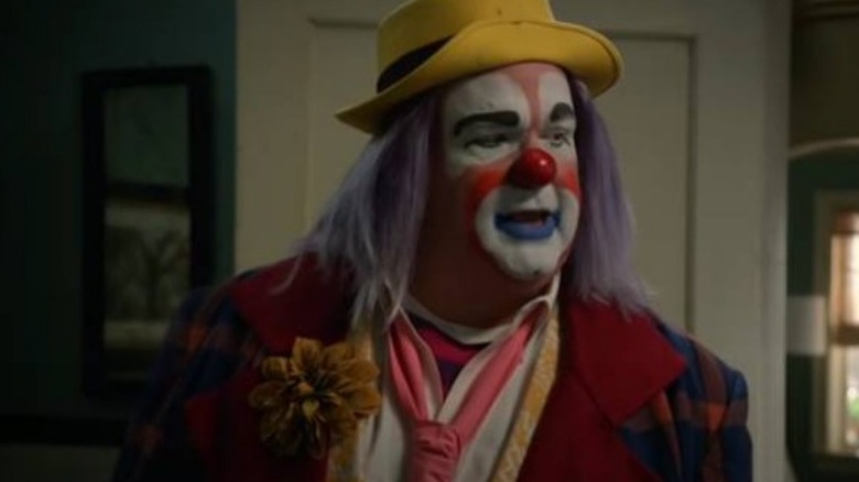 Eric Stonestreet dressed as a clown