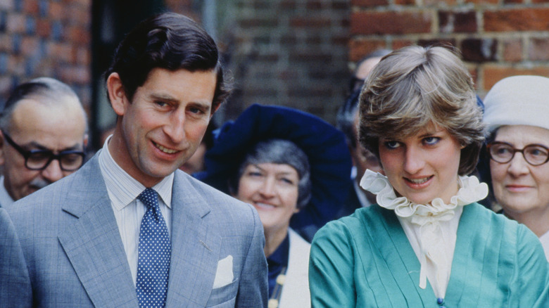 Prince Charles and Lady Diana Spencer attend royal event