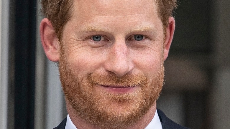 Prince Harry smiling