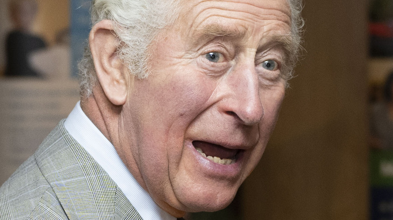 Prince Charles looking surprised