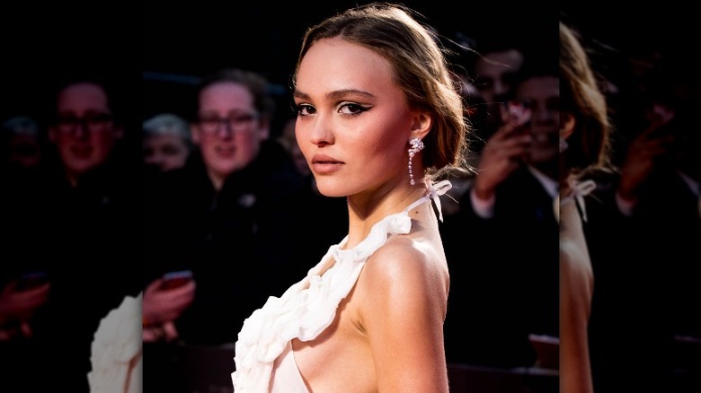 Lily-Rose Depp at an event