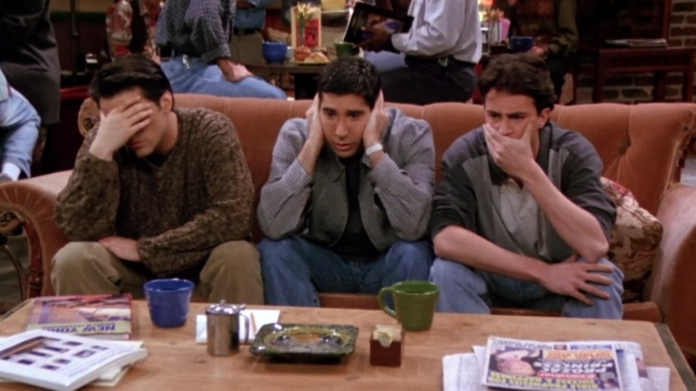 Matt LeBlanc, David Schwimmer, Matthew Perry on Friends