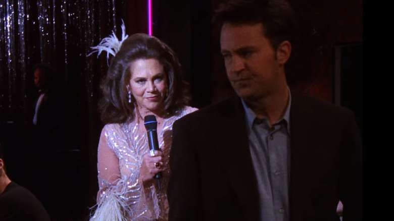Kathleen Turner, Matthew Perry on Friends