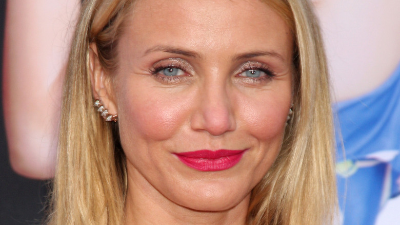 Cameron Diaz at the The Other Woman premiere 