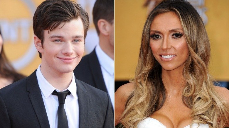 Giuliana Rancic and Chris Colfer at the 2011 SAG Awards