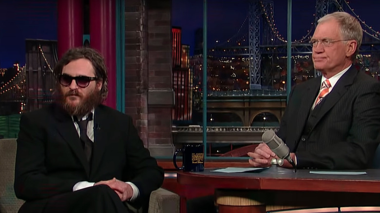 Joaquin Phoenix on David Letterman