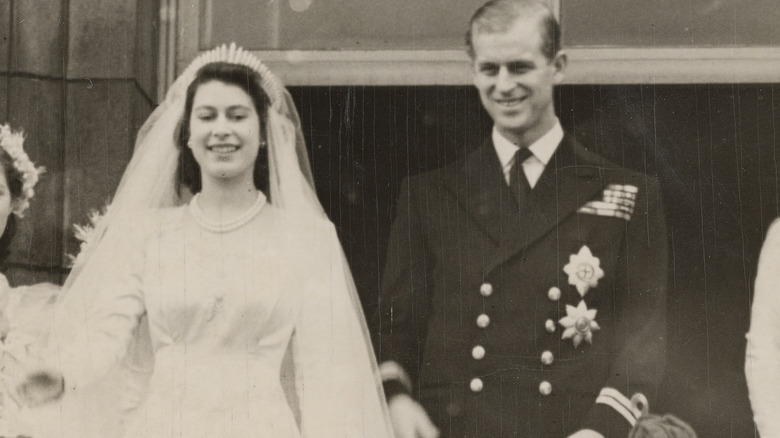 Queen Elizabeth and Prince Philip wedding