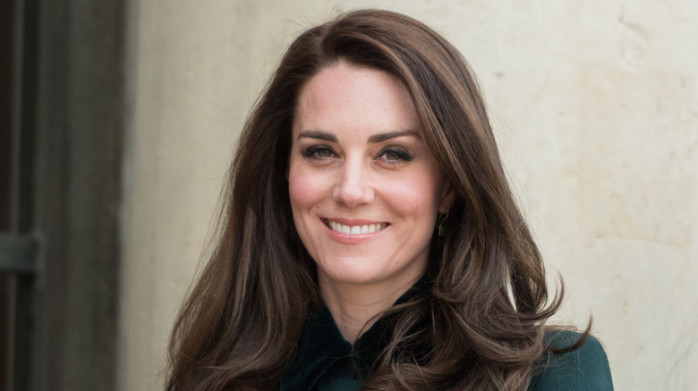 Kate Middleton smiles