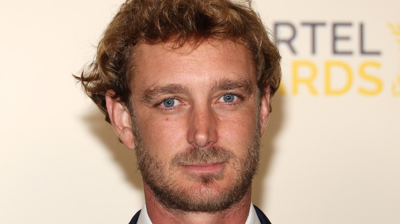Pierre Casiraghi in suit