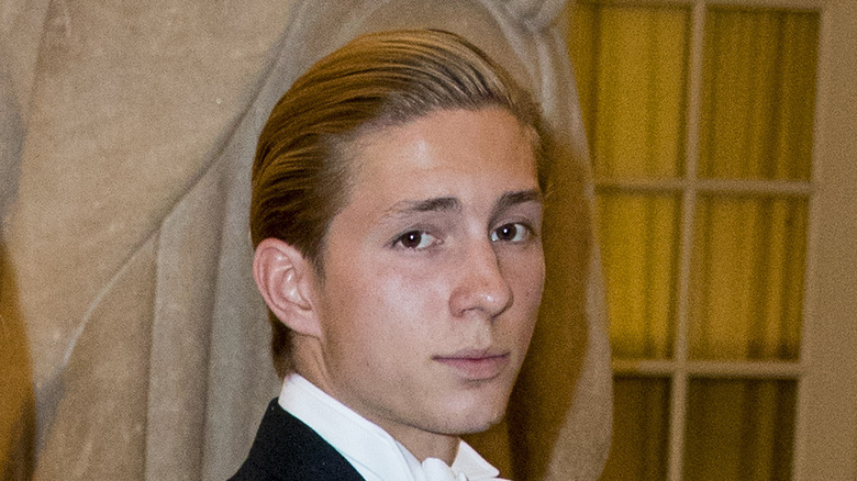 Prince Achileas-Andreas poses