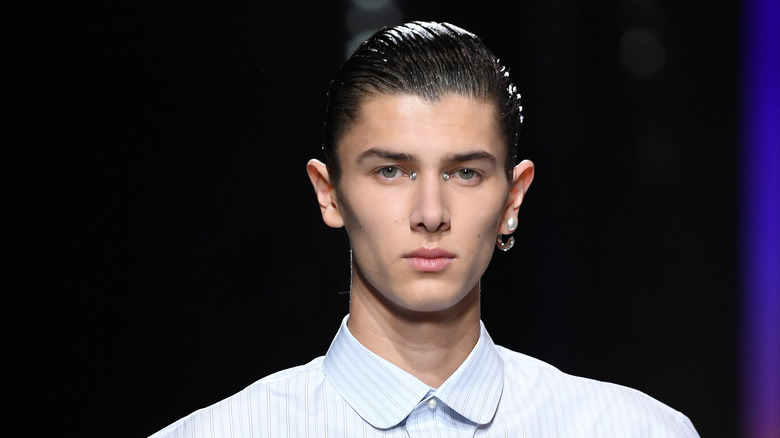 Prince Nikolai of Denmark modeling