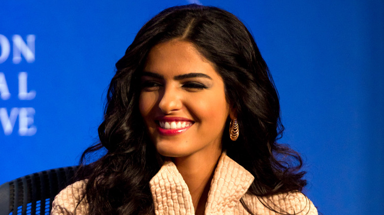 Princess Ameerah Al-Taweel smiles