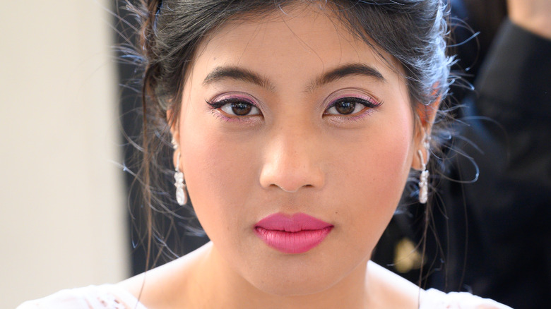 Princess Sirivannavari Nariratana in pink